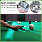 Keromtein 20pcs Slip On Pool Cue Tips  4 Sizes Pool Queue Stick Replacement Kit