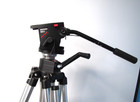 Manfrotto 3046 Tripod   501 Fluid Video Head   Fully Functional