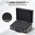 Small Hard Case With Customizable Foam fit Use Of Drones  Camera equipments     