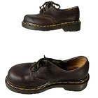 Vtg  Dr  Martens 8168 Original Brown Leather Oxford Shoes England Uk Sz 12 Youth