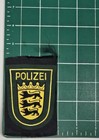 Germany Baden-wurttemberg German State Police Polizei Green Patch - New Conditon