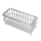   set Of 3  Small Metal Wire Storage Organizer Basket Bins  Baskets For Silver
