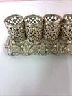 Vtg Hollywood Regency  Metal Cigarette lipstick Holder