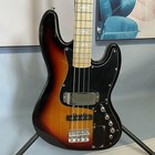 4 String Electric Bass Guitar Jazz Bass Maple Fretboard   Neck Chrome Hardware