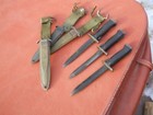 Korean War U s  Milparcol M-5a1 M5a1 M5 Bayonet   M-8a1 Pwh Scabbard M1 Garand
