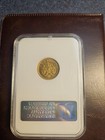 1909 Russian Empire Gold Coin 5 Rouble  Ruble Ngc Ms64 Russia 