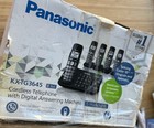 Panasonic Kx-tg3645 Cordless Telephone With Digital Answering Machine 5 Handsets