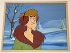 1960s Scooby Doo Shaggy Production Animation Cel  Hand Painted Background Framed