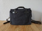 Filson Briefcase Computer Bag   Style 257   Black   Made In Usa   Rare