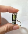 Monster Energy Can Metal Keychain Keyring Black Energy Novelty 3d 1  Resin Cute