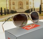 Ray-ban Rb4171p Erika Color Mix Polarized Brown Gradient Sunglasses 6514 13 54mm