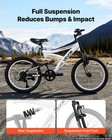 Vevor Mountain  bike For Men And Women 20  inch Outdoor Bicycle 6  speeds