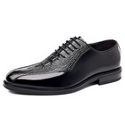 Mens Real Leather Cowhide Formal Dress Lace Up Oxfrod Business Shoes Wedding New
