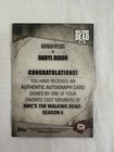 2017 Topps The Walking Dead Norman Reedus As Daryl Dixon Autograph Season 6