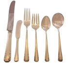 Courtship By International Sterling Silver Flatware Set For 12 Service 77 Pieces