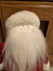 Woof   Poof Shelf Sitting Santa door Hanger Hat W jingle Bell 2006 Plush