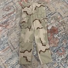 Vintage Desert Storm Camo Trousers Us Military Pants Mens Medium Reg Bdu Cargo