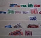 377  Worldwide Mint  used Stamps On Card From Huge Stamp Collection Clearance