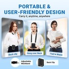      Wireless Voice Amplifier Mic Headset Bluetooth Pa Speaker 15w Portable System