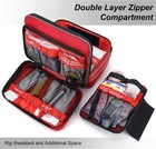 Professional 500 Piece Emergency First Aid Kit For Home  Car  Travel  Camping  T