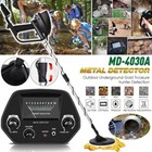 Lcd Metal Detector Waterproof Gold Digger Deep Sensitive Hunter Coil Searcher