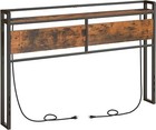 Headboard Queen Size Headboard With 2 Outlets And 4 Usb Ports Adjustable Height