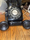 Vtg Stromberg Carlson Black Rotary Desk Phone 1981 Rototel Bell 500 System Retro