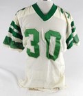 Late 1970s Early 1980s Philadelphia Eagles Jacobs  30 Game Used White Jersey