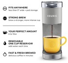 Keurig K-mini Plus Single Serve K-cup Pod Coffee Maker  Studio Gray