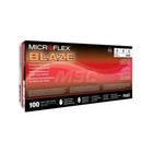 100 Pack Microflex N484 Disposable Gloves  Size X-large  5 1 Mil  Nitrile