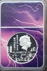 2020 Niue  1 19th Century Geniuses Tesla Ngc Pf70 Ucam Lightning Label Coin