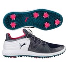 New Womens Puma Ignite Blaze Sport Disc Golf Shoes Peacoat   White Sz 6 M