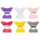 Alvababy 6 Cloth Diaper Covers   1 Wet Dry Bag Washable Reusable Nappy
