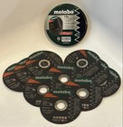 Metabo 655832010 4-1 2 x  040 X 7 8  A60t Type 1 Slicer Cutting Wheels 10pk 