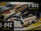 Lindberg  1 48  F-80c   F-94c Twin Pac  Model Kit Lin509-new