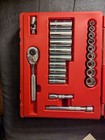 Stanley Proto J52134 Sae Socket Set 3 8  Drive 22 Piece 6 Point Mint