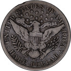 1896-s Barber Half Dollar   Fine Detail