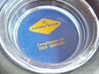 Vtg  Goodyear Super Cusion Deluxe Tire Ashtray Original Box Dick Erikson Service