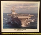 Uss Carl Vinson  cvn 70  Nuclear-powered Aircraft Carrier  at Sea  Poster   2