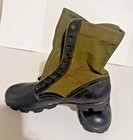 Vintage Military Spike Protective Jungle Boots 12n New