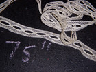 L27 - Lot Of Vintage French Lace Insertion Trim