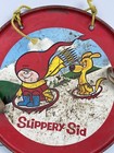 Vtg Slippery Sid Metal Saucer Sled