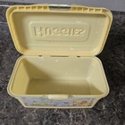 Vintage Huggies Baby Wipes Case Winnie The Pooh Piglet Eeyore Yellow Plastic Htf