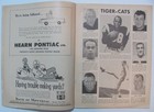 Hamilton Tiger Cats Vs  Toronto Argonauts August 20  1961 Cfl Program