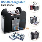 4 Deck Automatic Card Shuffler Poker Cards Shuffling Machine Casino Playing Game