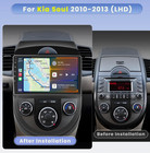 Android Auto Gps Navigation Car Stereo W  Touch Screen For Kia Soul 2010-2013