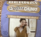 Bernat Softee Chunky Buff Beige Acrylic Yarn Lot Of 3 Skeins 100  Acrylic