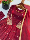 Indian Bollywood Anarkali Salwar Gown Designer Kameez Pakistani Dress Suit Party