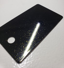 Black Metallic Sparkle Powder Coating Paint 1lb - High Gloss - Usa Made