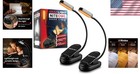 Portable Clip-on Reading Lamp With 3 Light Modes - Ideal For Books   Laptops